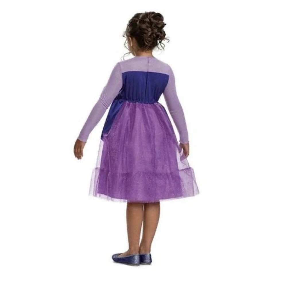 Disney Little Mermaid URSULA KIDS DRESS Halloween Costume - Size 7-8 Medium